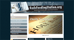 Desktop Screenshot of godsfeedingstation.org